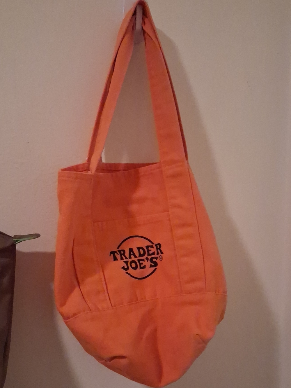 Orange Canvas Tote